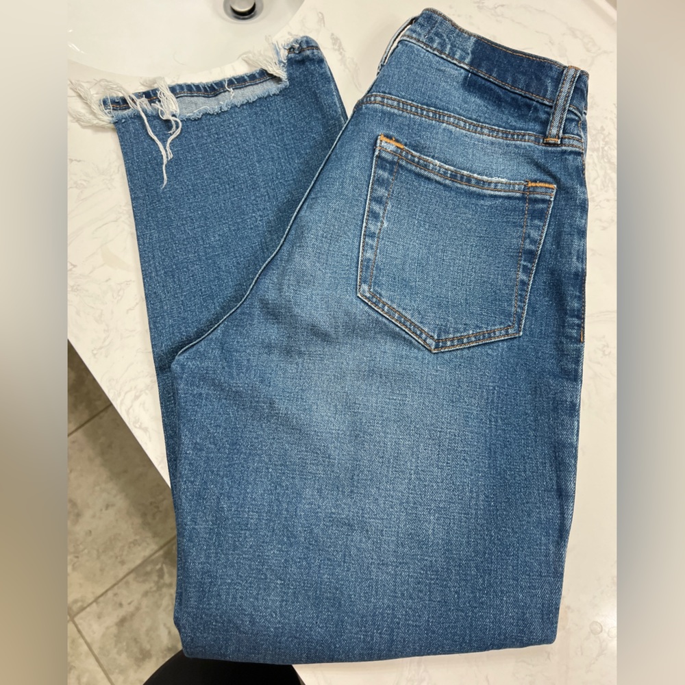 Abercrombie Ankle Straight Ultra High Rise 27/4L